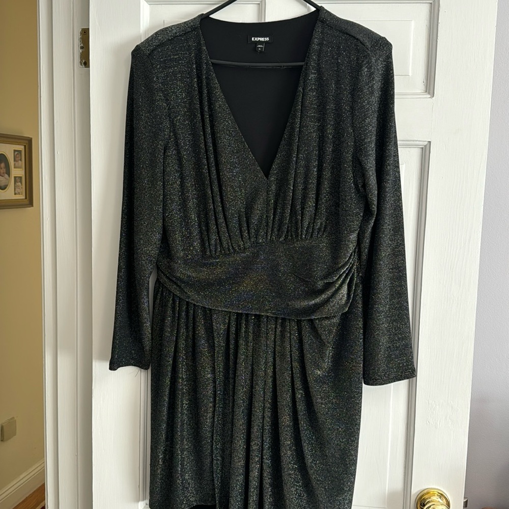 Express sparkly dress